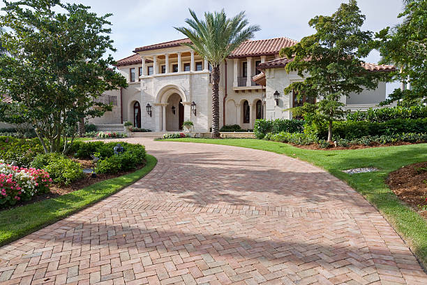 Permeable Paver Driveway in Greenacres, FL